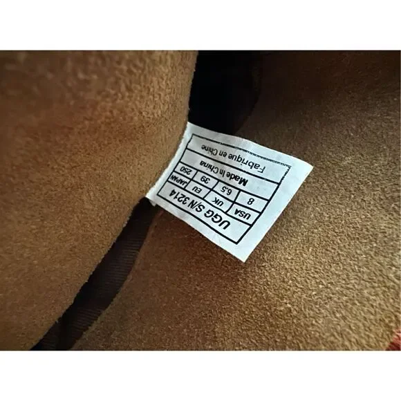 UGG | Ugg Australia Josie Boots Mid Calf Convertible Ankle Boot Bootie | Size 8 - Picture 12 of 12